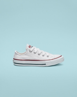 Converse Chuck Taylor All Star Fiu Rövidszárú Fehér | UYXHGWE-HU